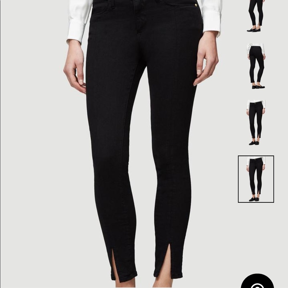 Le High Skinny Front Split Film Noir